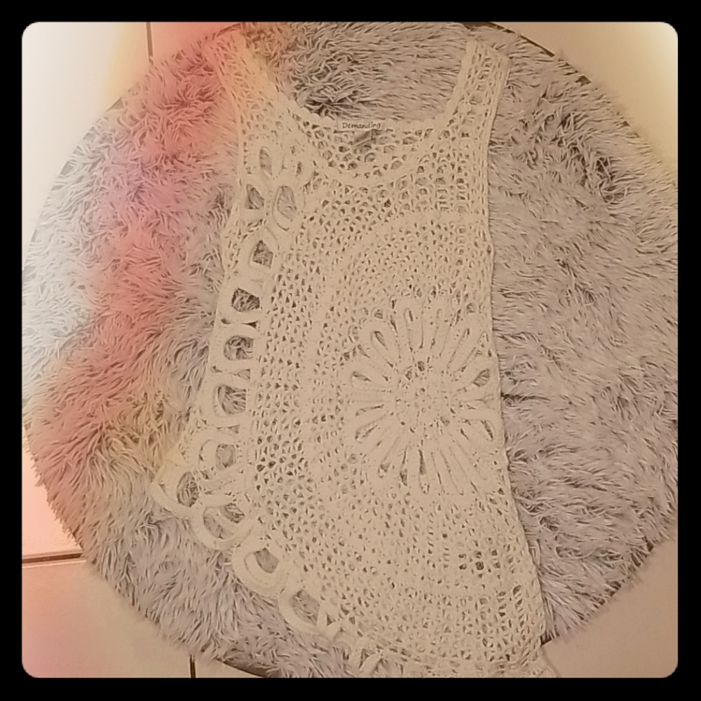 Crocheted top